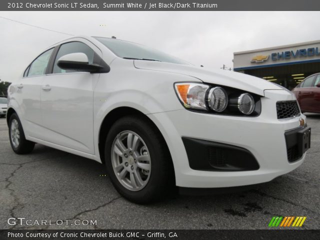 2012 Chevrolet Sonic LT Sedan in Summit White