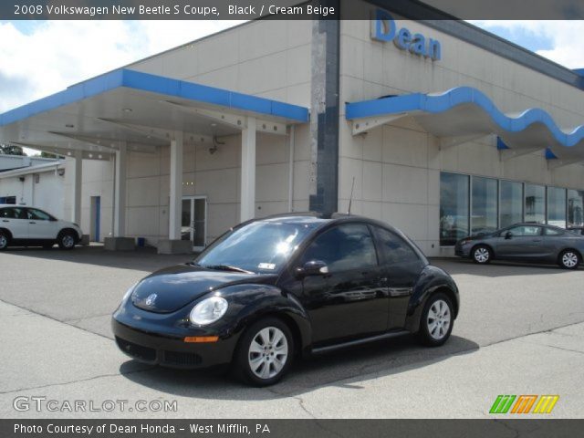 2008 Volkswagen New Beetle S Coupe in Black