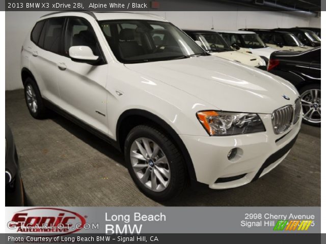 2013 BMW X3 xDrive 28i in Alpine White