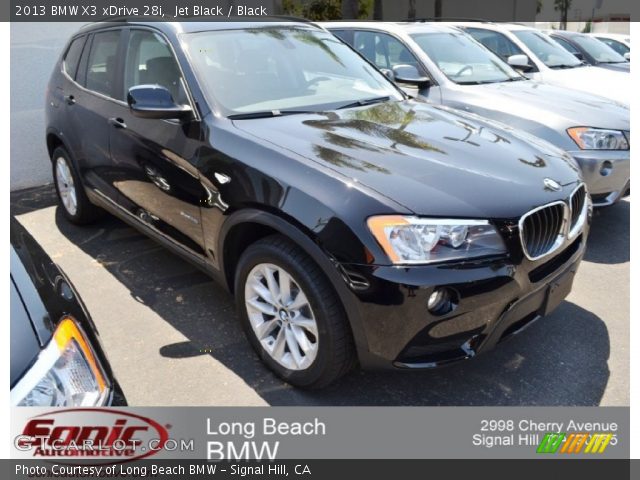 2013 BMW X3 xDrive 28i in Jet Black
