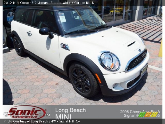 2012 Mini Cooper S Clubman in Pepper White