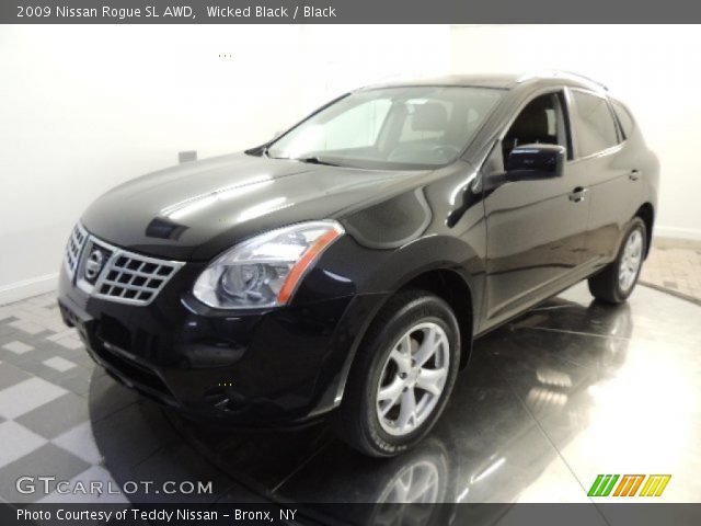 2009 Nissan Rogue SL AWD in Wicked Black