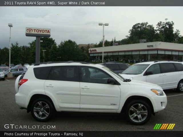 2011 Toyota RAV4 Sport 4WD in Super White