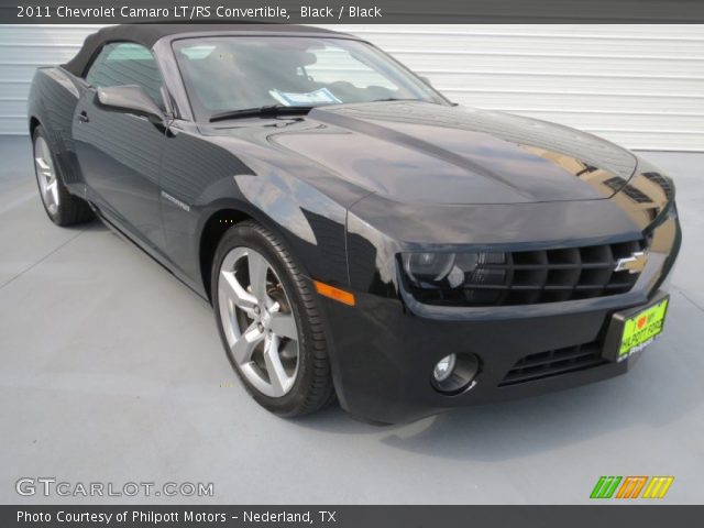 2011 Chevrolet Camaro LT/RS Convertible in Black