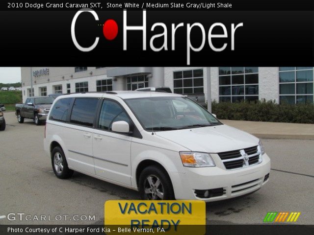2010 Dodge Grand Caravan SXT in Stone White