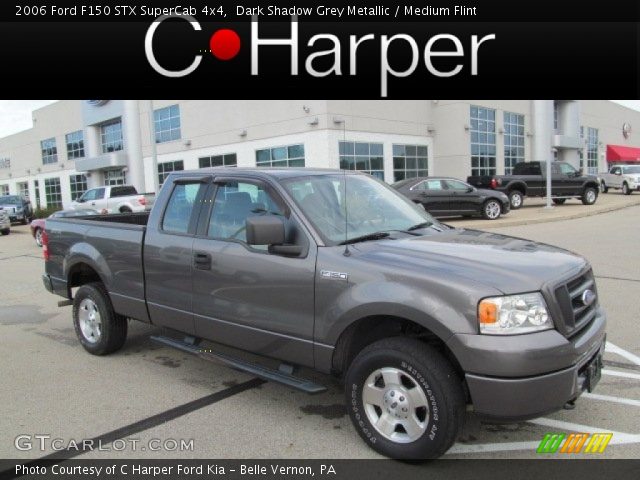 2006 Ford F150 STX SuperCab 4x4 in Dark Shadow Grey Metallic