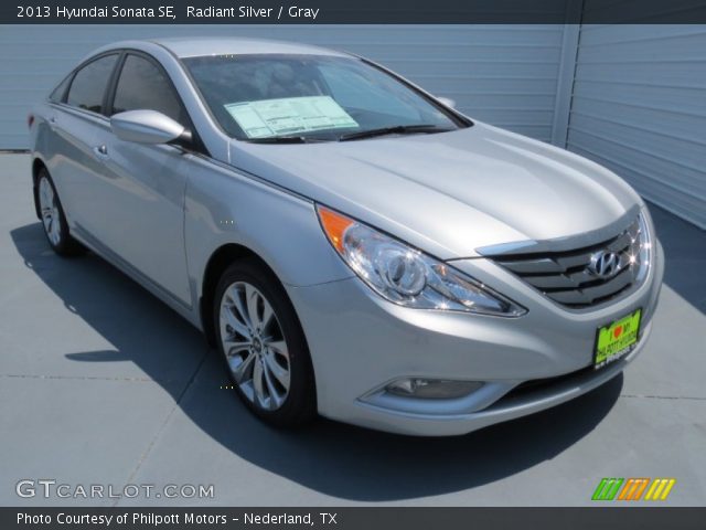 2013 Hyundai Sonata SE in Radiant Silver