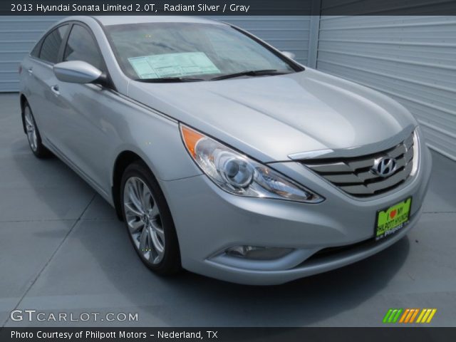 2013 Hyundai Sonata Limited 2.0T in Radiant Silver