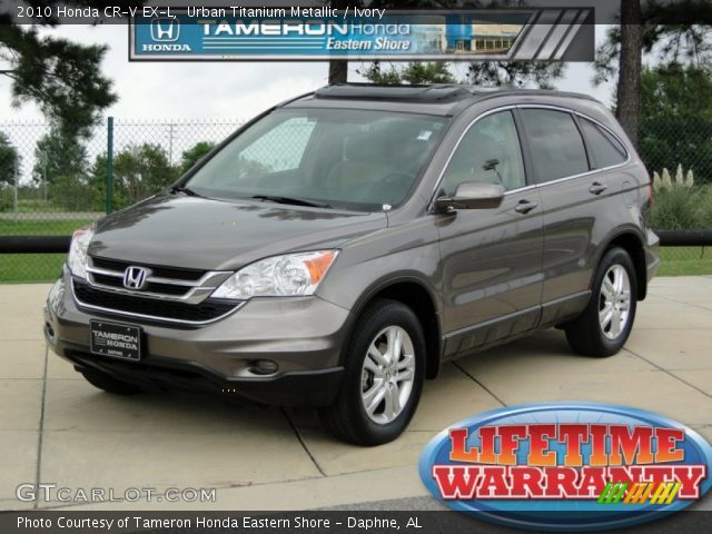2010 Honda CR-V EX-L in Urban Titanium Metallic