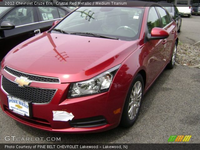 2012 Chevrolet Cruze Eco in Crystal Red Metallic