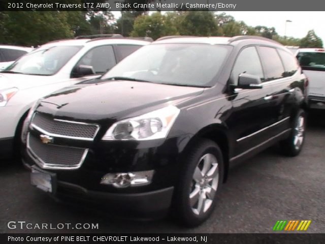 2012 Chevrolet Traverse LTZ AWD in Black Granite Metallic