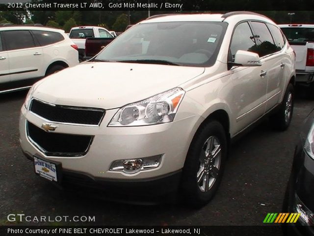 2012 Chevrolet Traverse LT AWD in Gold Mist Metallic