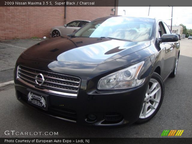 2009 Nissan Maxima 3.5 S in Super Black