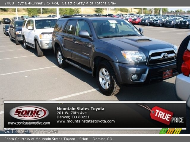 2008 Toyota 4Runner SR5 4x4 in Galactic Gray Mica