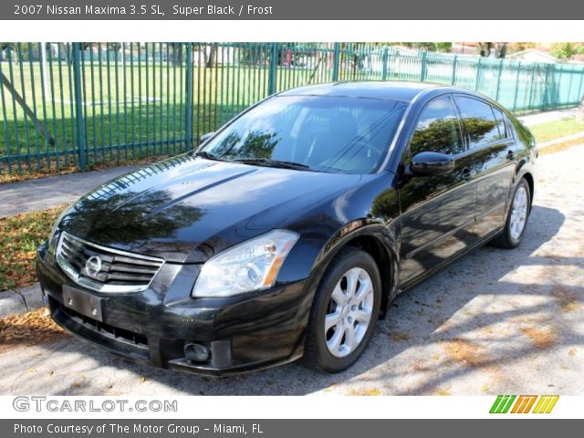 2007 Nissan Maxima 3.5 SL in Super Black