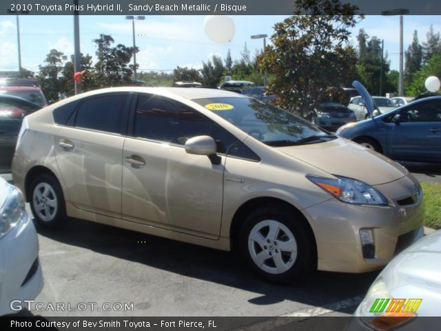 2010 Toyota Prius Hybrid II in Sandy Beach Metallic