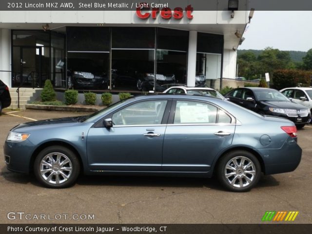 2012 Lincoln MKZ AWD in Steel Blue Metallic
