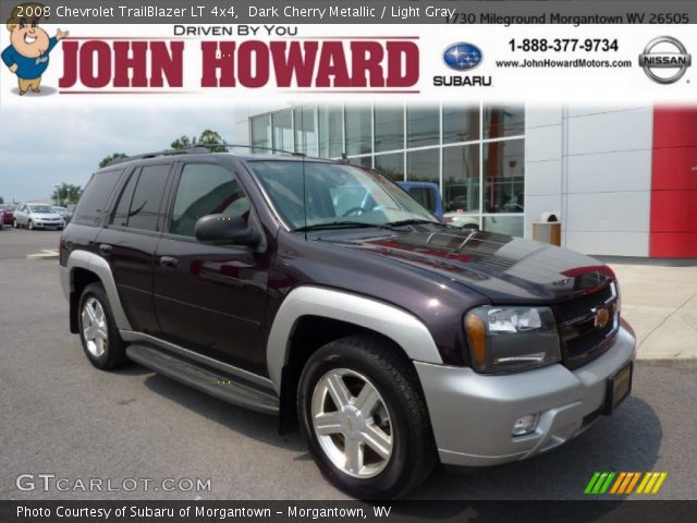 2008 Chevrolet TrailBlazer LT 4x4 in Dark Cherry Metallic