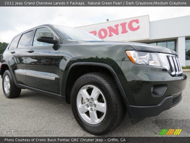 2011 Jeep Grand Cherokee Laredo X Package in Natural Green Pearl