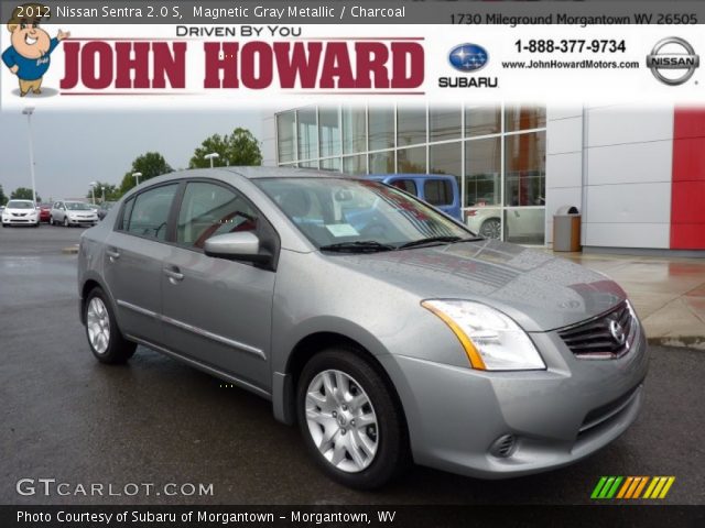 2012 Nissan Sentra 2.0 S in Magnetic Gray Metallic