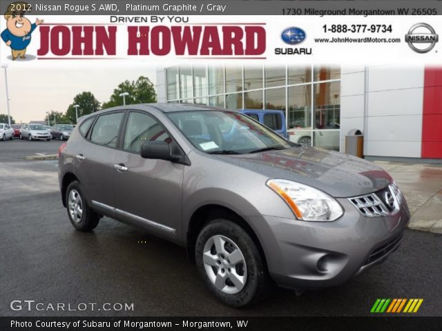 2012 Nissan Rogue S AWD in Platinum Graphite