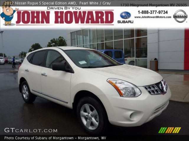 2012 Nissan Rogue S Special Edition AWD in Pearl White