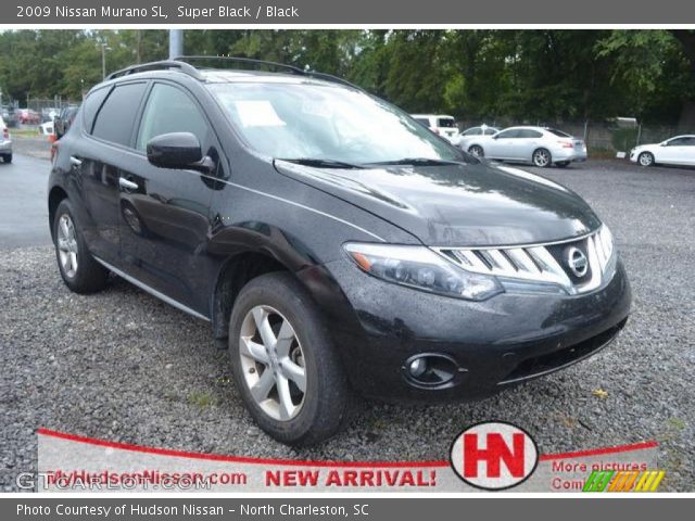 2009 Nissan Murano SL in Super Black