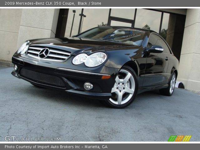 2009 Mercedes-Benz CLK 350 Coupe in Black