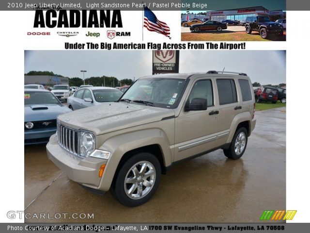 2010 Jeep Liberty Limited in Light Sandstone Pearl