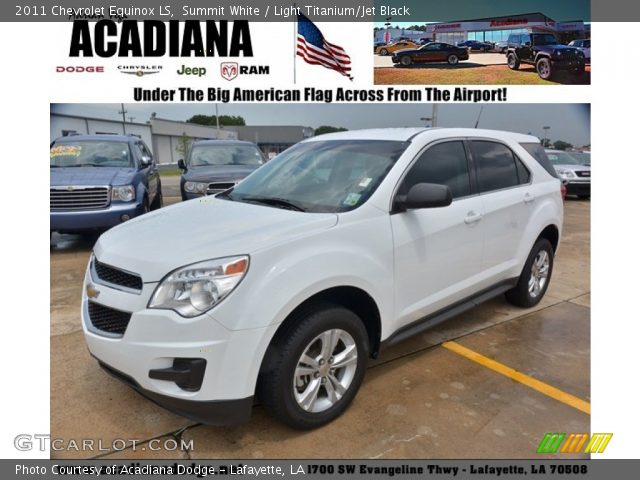 2011 Chevrolet Equinox LS in Summit White