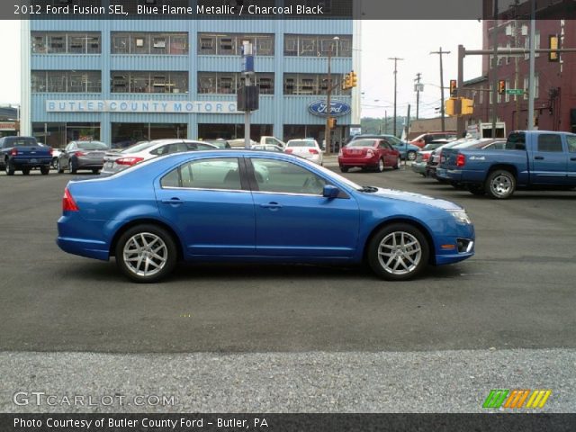 2012 Ford Fusion SEL in Blue Flame Metallic
