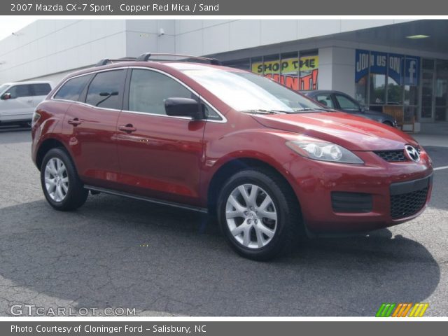 2007 Mazda CX-7 Sport in Copper Red Mica