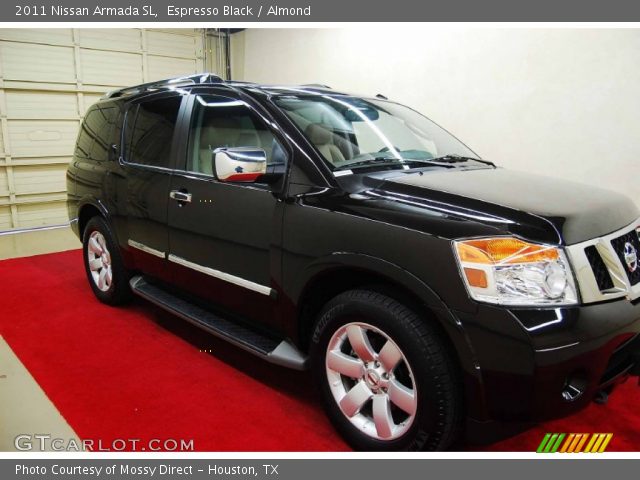 2011 Nissan armada espresso black #6