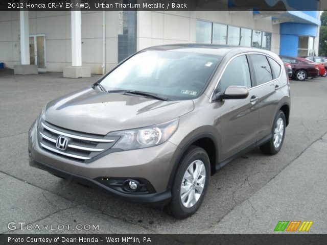 2012 Honda CR-V EX 4WD in Urban Titanium Metallic
