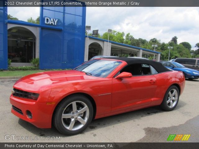 2012 Chevrolet Camaro LT/RS Convertible in Inferno Orange Metallic