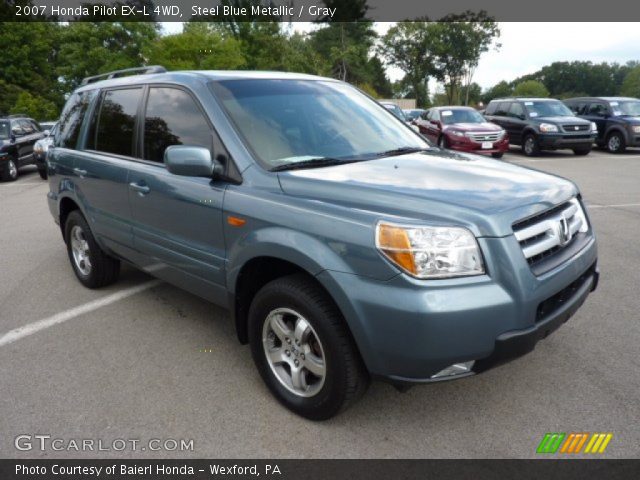 2007 Honda pilot steel blue