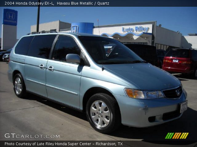 2004 Honda Odyssey EX-L in Havasu Blue Metallic