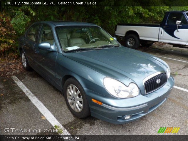 2005 Hyundai Sonata GLS V6 in Celadon Green