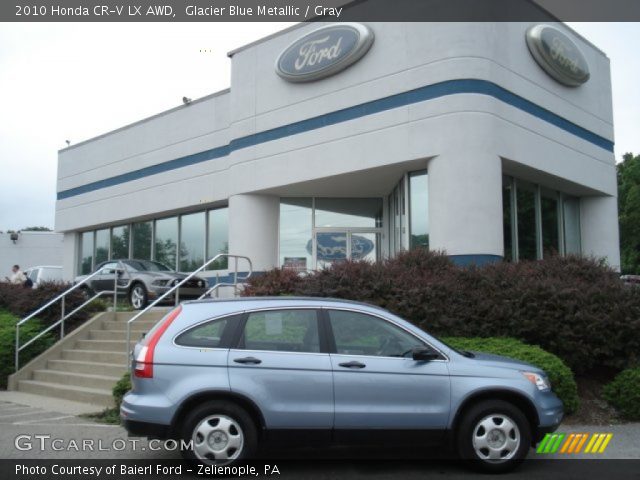 2010 Honda CR-V LX AWD in Glacier Blue Metallic