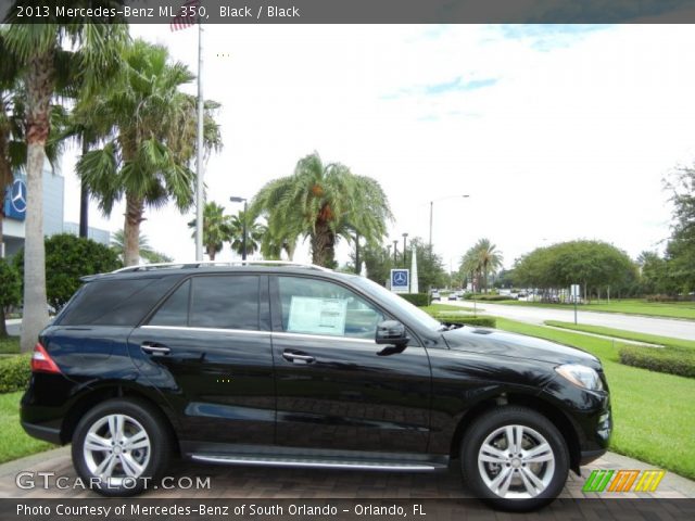 2013 Mercedes-Benz ML 350 in Black