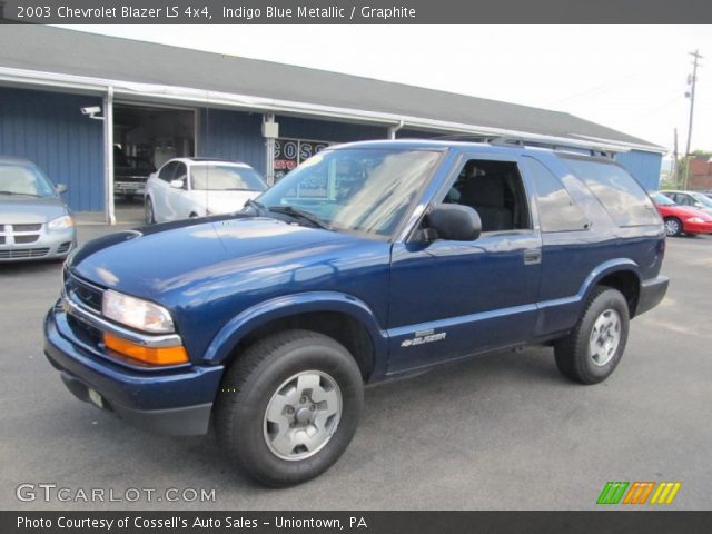 2003 Chevrolet Blazer LS 4x4 in Indigo Blue Metallic