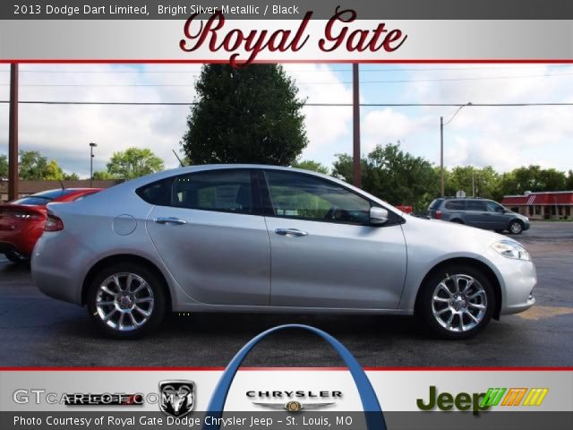 2013 Dodge Dart Limited in Bright Silver Metallic