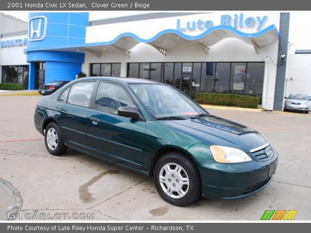 2001 Honda Civic LX Sedan in Clover Green