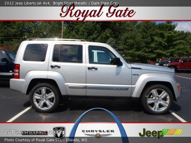 2012 Jeep Liberty Jet 4x4 in Bright Silver Metallic