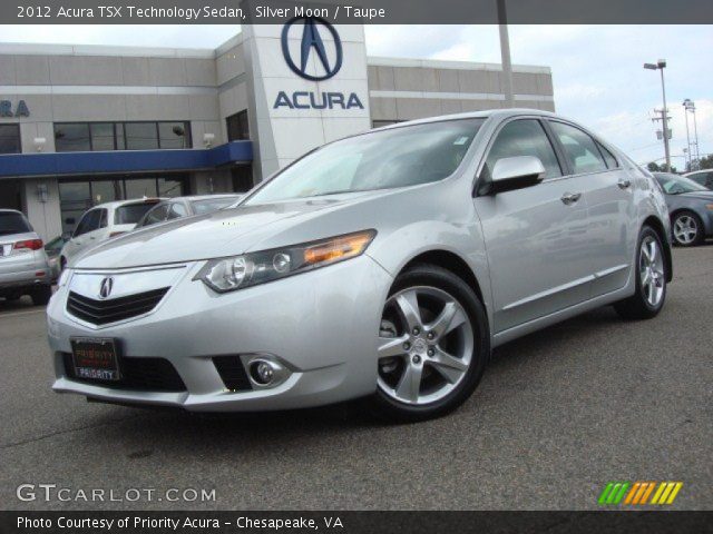 2012 Acura TSX Technology Sedan in Silver Moon