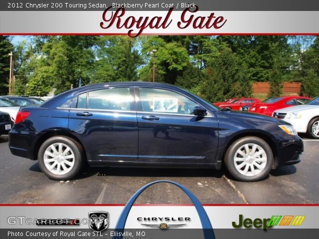 2012 Chrysler 200 Touring Sedan in Blackberry Pearl Coat