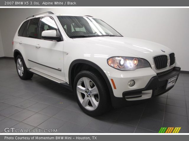 2007 BMW X5 3.0si in Alpine White