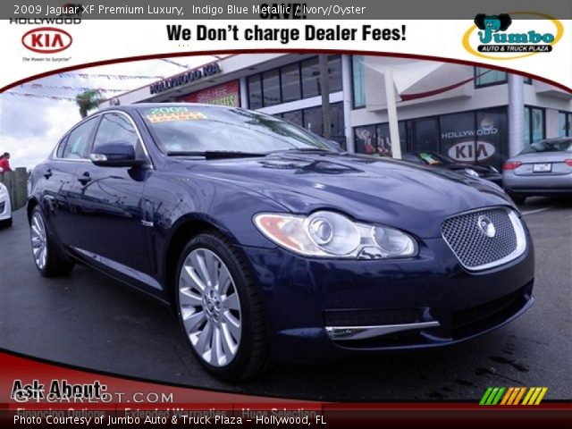 2009 Jaguar XF Premium Luxury in Indigo Blue Metallic