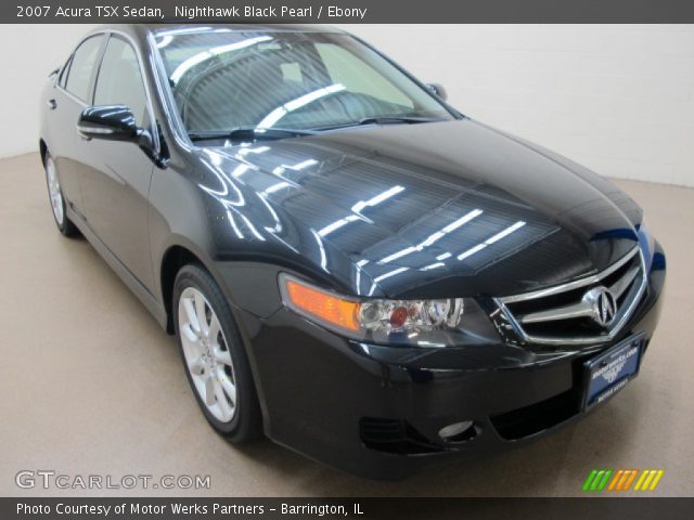 2007 Acura TSX Sedan in Nighthawk Black Pearl