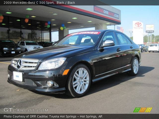 2009 Mercedes-Benz C 300 Sport in Black